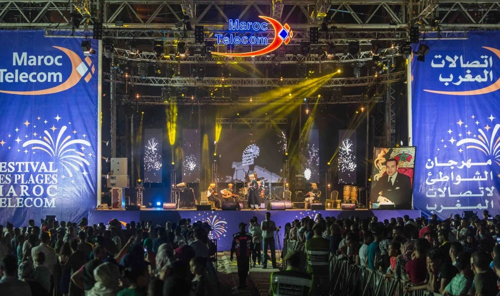 Le « Festival des Plages » de Maroc Telecom entame sa 20ème édition, prévue du 13 juillet au 21 août 2024.