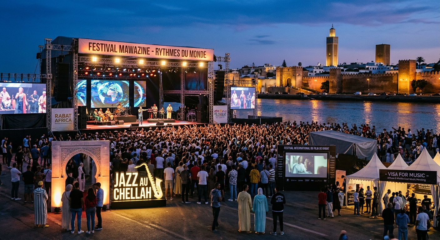 Les festivals incontournables de Rabat : la capitale marocaine au rythme de la culture