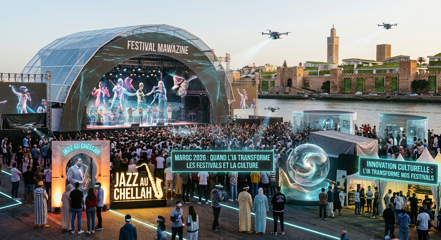 Maroc 2026 quand l intelligence artificielle transforme les festivals et la culture