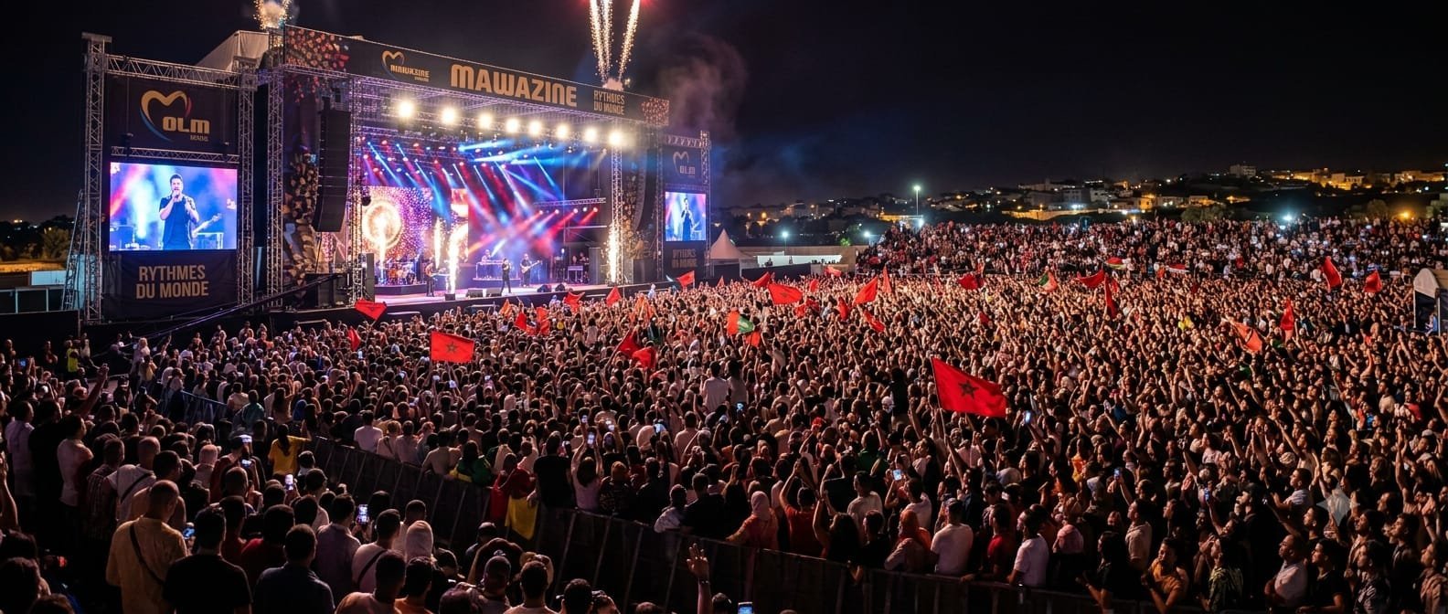 Mawazine 2026 : un festival qui fait vibrer Rabat et attire des milliers de visiteurs