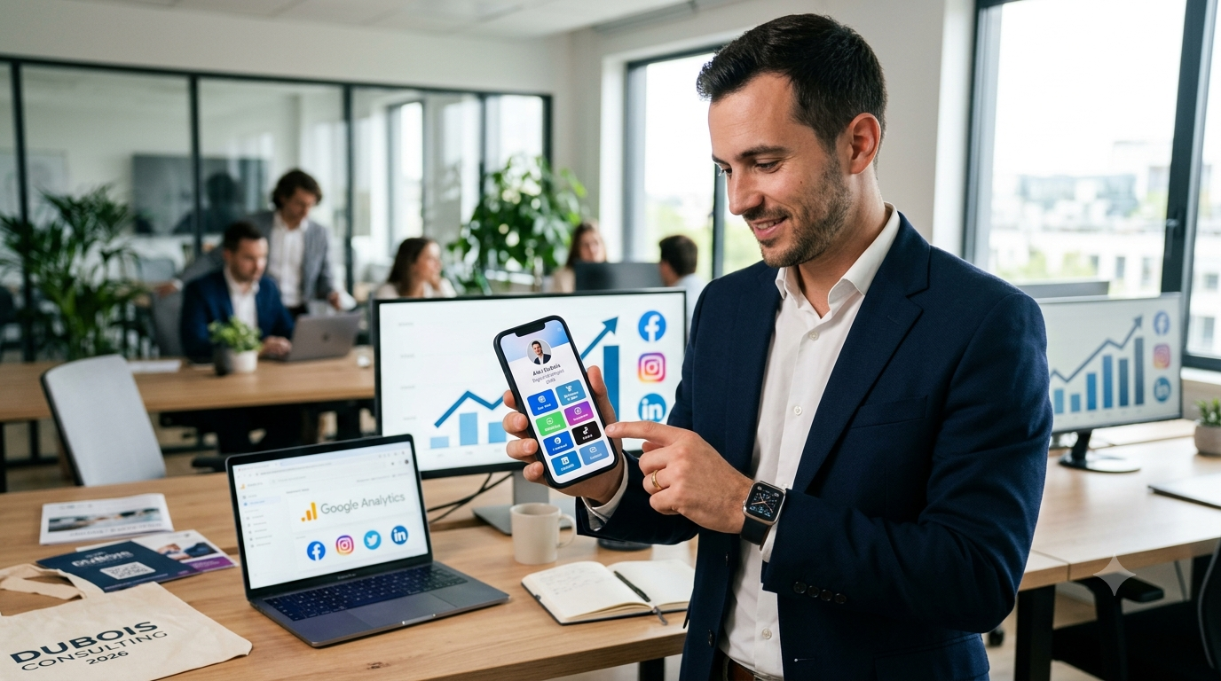 Pourquoi créer une page de liens est devenu indispensable pour les professionnels en 2026