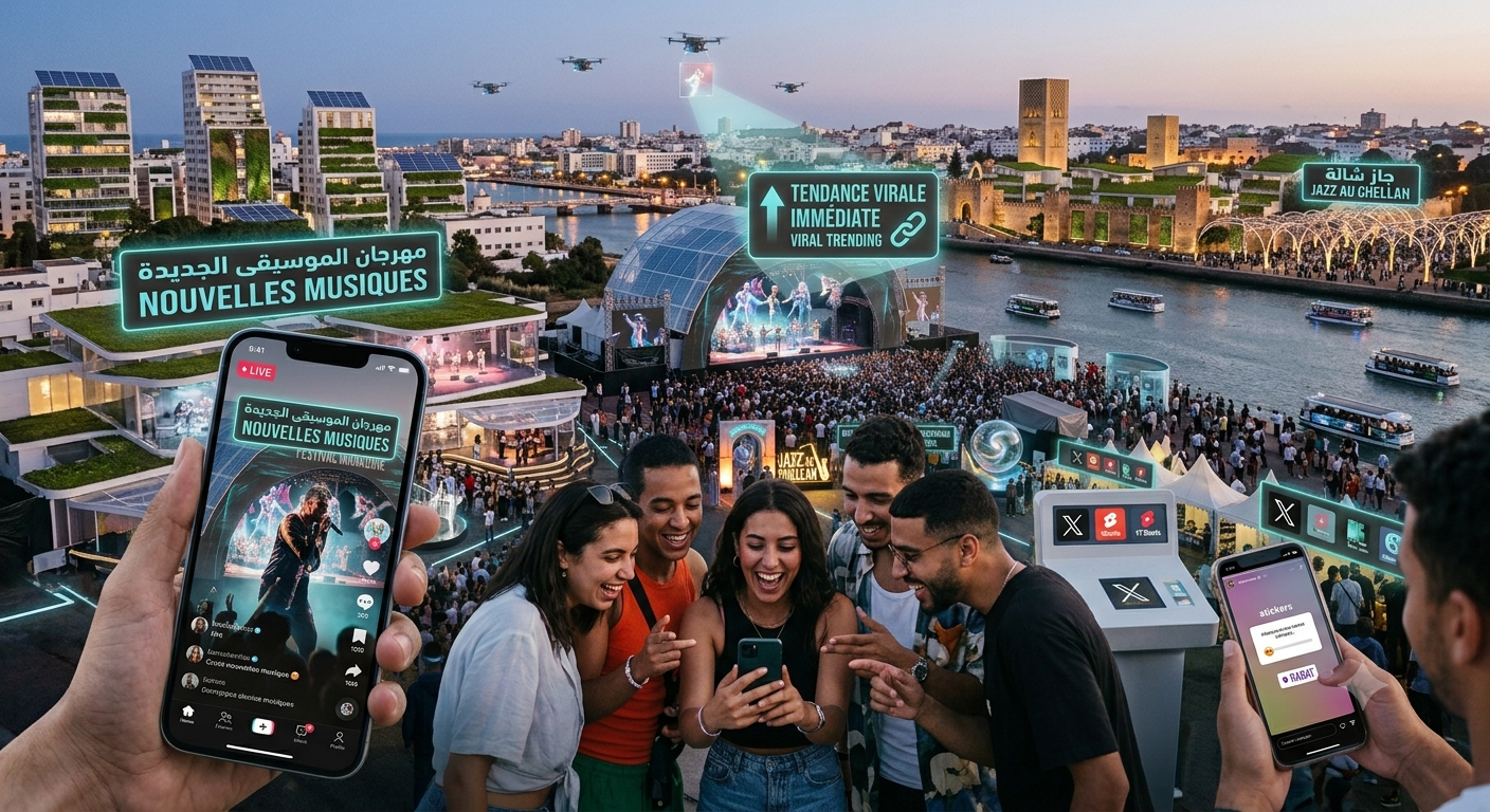 TikTok et Instagram comment les festivals marocains deviennent viraux en 2026